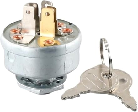 Contactsleutel Grasmaaier - Startschakelaar Zitmaaier - Motor Starten - Snelle Motorstart - 5-polig - Niet gespecificeerd