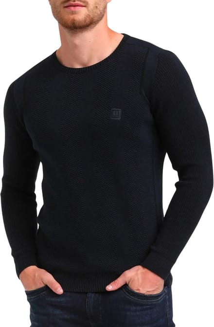 Gabbiano Geometrisch Knitted Sweater Heren - Maat S