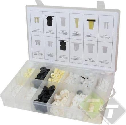 autoclips assortiment - 350 delig