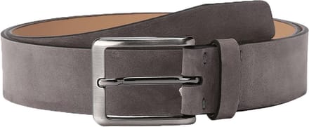 LLOYD Riem Leather Belt W115 Stone Grey Grijs