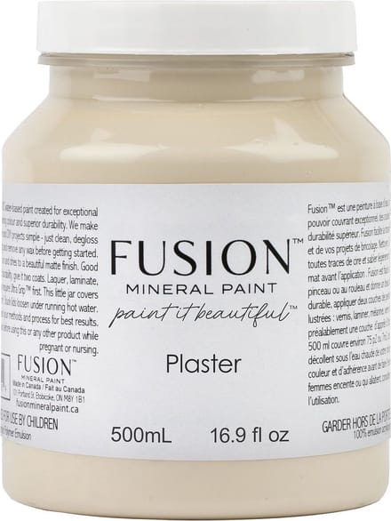 Fusion mineral paint - acrylverf - meubelverf - cremekleur - plaster - 500 ml