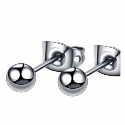 Oorknopje- Stainless steel