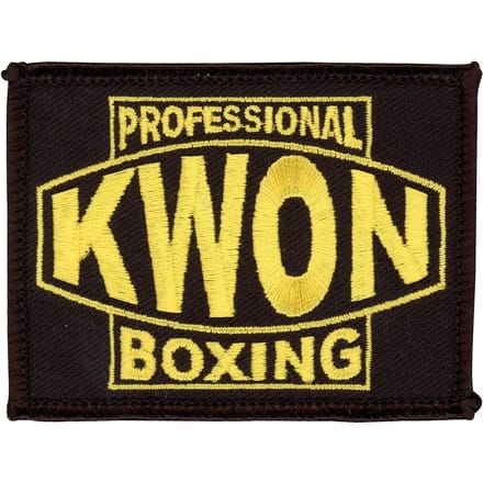 Borduurwerk badge Kwon Prof.Boxing