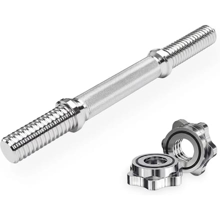 VirtuFit Halterstang - Dumbellstang - Met Schroefsluiting - 30 mm - 35 cm