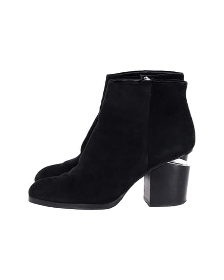 Alexander Wang Gabi Laarzen in Zwart Suède