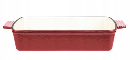GSW gietijzeren bakvorm, 30 x 21 cm (rood)