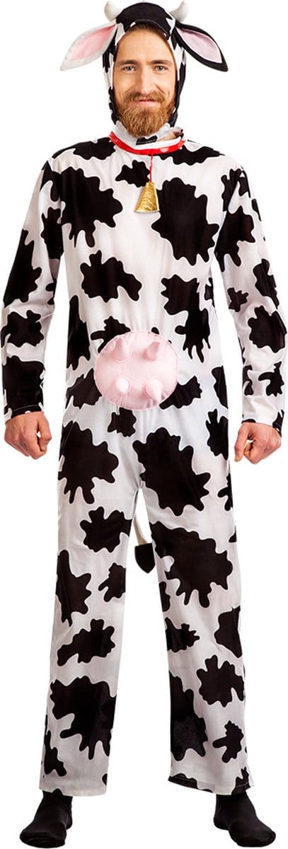 Boland - Kostuum Crazy cow (S) - Volwassenen - Koe - Koe