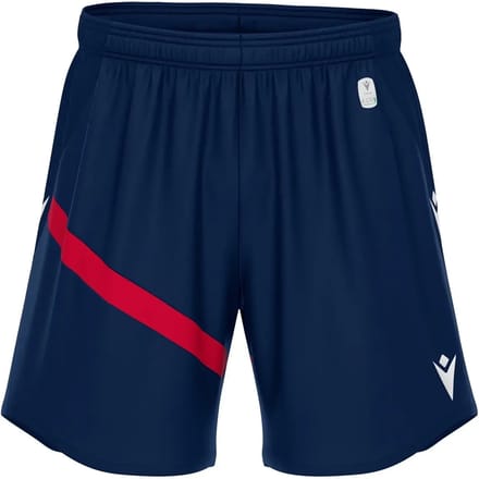 Macron Shen Eco Short Heren - Marine / Rood | Maat: S