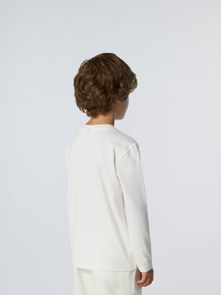 North Sails T-shirt Lange mouwen met logopatch