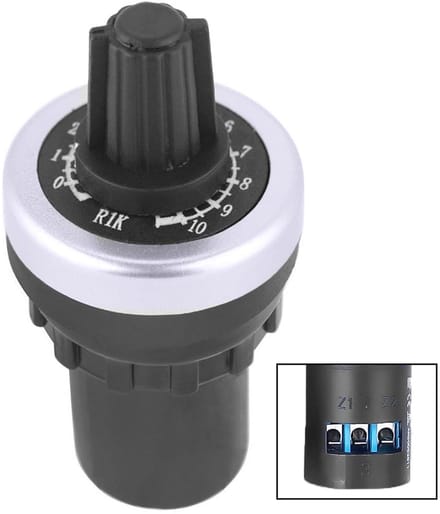 22mm 1K Roterende Potentiometer voor Variabele Snelheid en Aandrijving