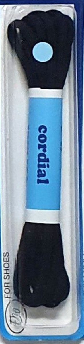 Cordial - schoenveters - 90 cm - Donkerblauw - rond