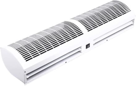 Luchtgordijn - Ventilator - Binnenklimaat Scheiden - Energiebesparend - 90 cm - Wit