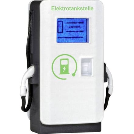 Viessmann Modelltechnik 1365 H0 elektrische laadzuil met LED-verlichting Kant-en-klaar model