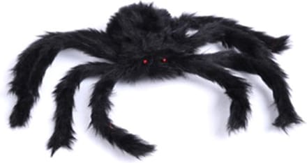 Halloween Decoratie Grote Spin Halloween Versiering Tafeldecoratie Halloween Nep Spin XL - 30 Cm