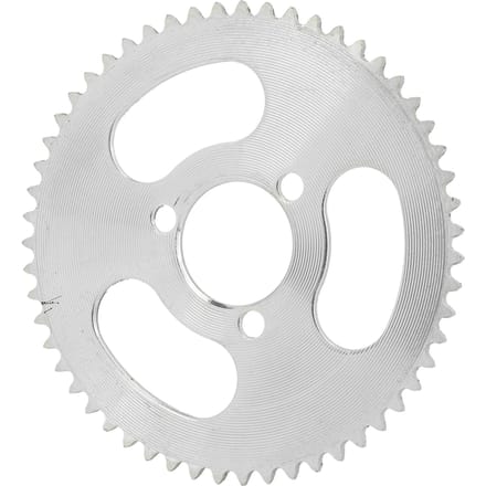 Metalen 55 tanden 25H 3 gaten crankstel tandwielplaat elektrische scooter tandwiel accessoire white