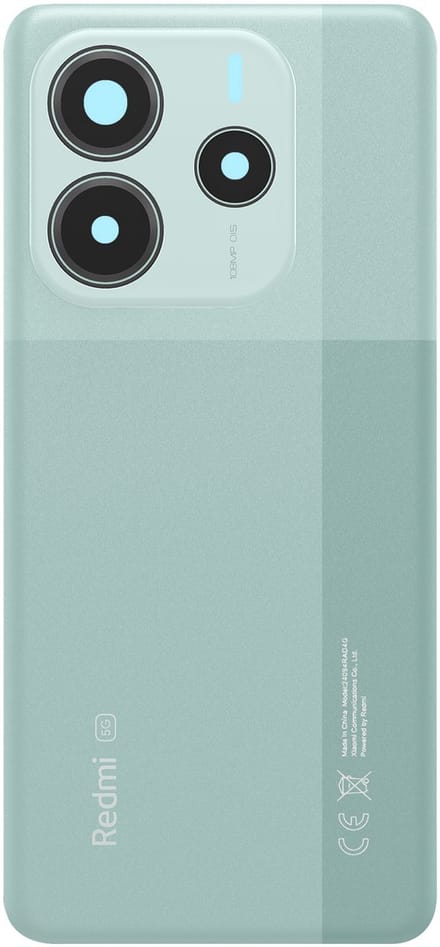 Xiaomi, Vervangende Batterijklep voor Redmi Note 14 5G Service Pack, Groen