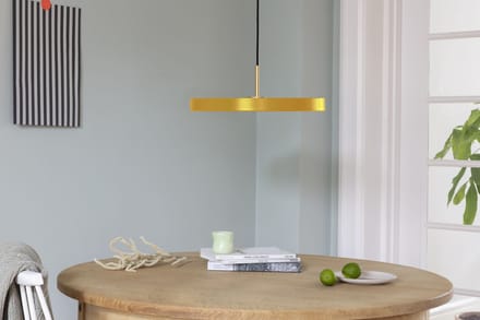 UMAGE - Asteria Hanglamp - messing - saffraan - geel