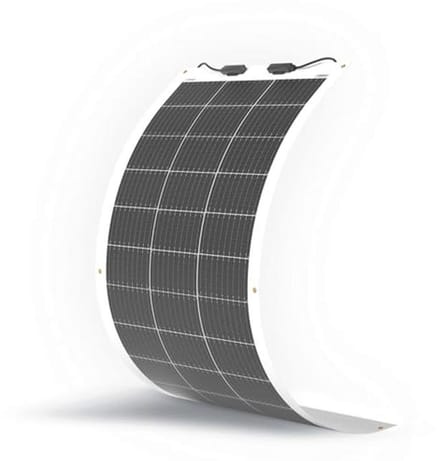 Flexibel 100 Watt Zonnepaneel - Buigbaar en Monokristallijn