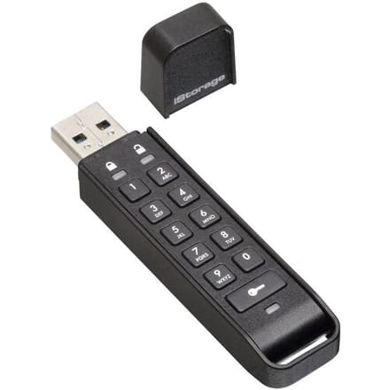 iStorage datAshur® Personal2 USB-stick 32 GB Zwart IS-FL-DAP3-B-32 USB-A 3.2 Gen 1