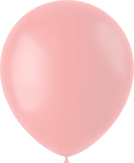 Folat - ballonnen Powder Pink Mat 33 cm - 100 stuks