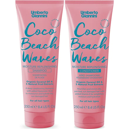 Umberto Giannini Boho strand CoCo Beach Waves Moist.Repl. Conditioner Afzetting & reparatiespoeling Dames 250 ml