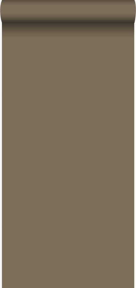 Origin Wallcoverings behang effen glanzend brons - 53 cm x 10.05 m - 345707
