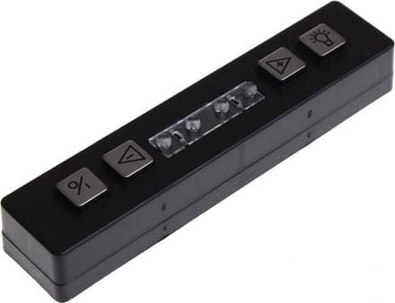 NOVY - BEDIENINGSPANEEL 4 LEDS - 7000505