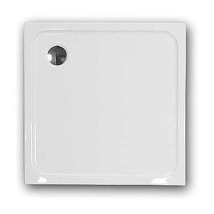 Caribia Floorline shower tray 80 x 80 cm incl. foot frame