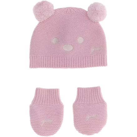 Bobbelmuts met pompon voor babyjongen Guess