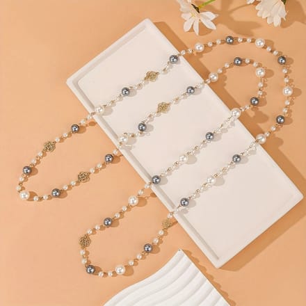 Nivard Ketting - Dames - Staal - Nep zilver - Met Hanger - Grijs