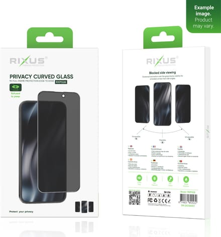 Rixus Privacy Full Curved Edge Tempered Glass For Samsung Galaxy A21s A217F