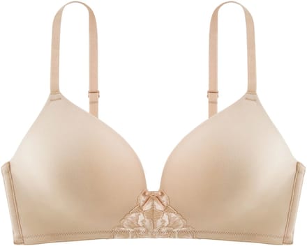 Dorina voorgevormde BH zonder beugel - Soft Bh - 80B - Beige.