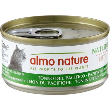 Almo Nature HFC Natural 24 x 70 g Kattenvoer Pacific Tonijn