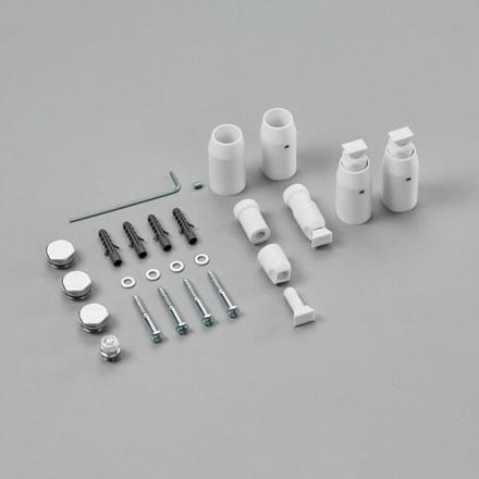 Zehnder wall mounting set for universal bathroom radiators double-layer 952091