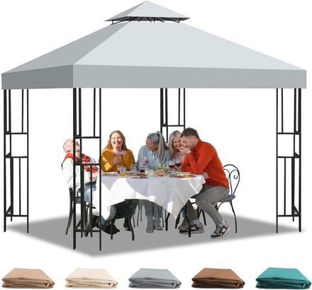Vervangend Dak voor Paviljoen 3x3 m - Waterdicht en UV-bestendig