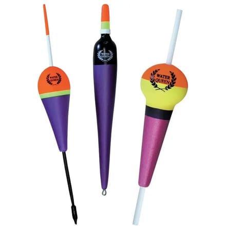 Set van 3 forel dobbers WaterQueen