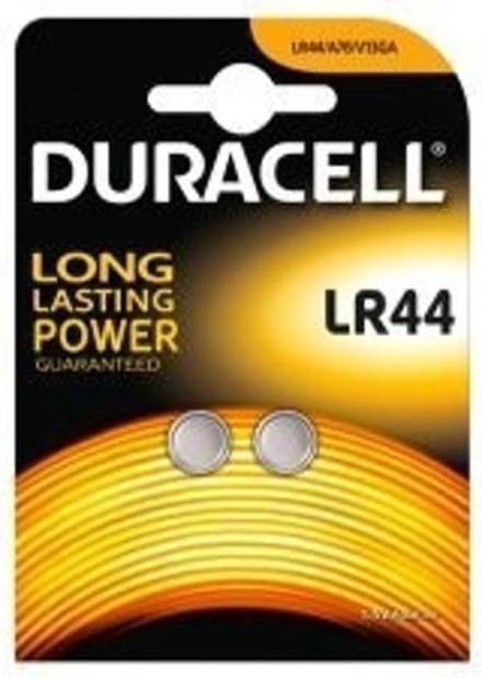 Duracell LR44 Electronics Batterijen - 2 Stuks
