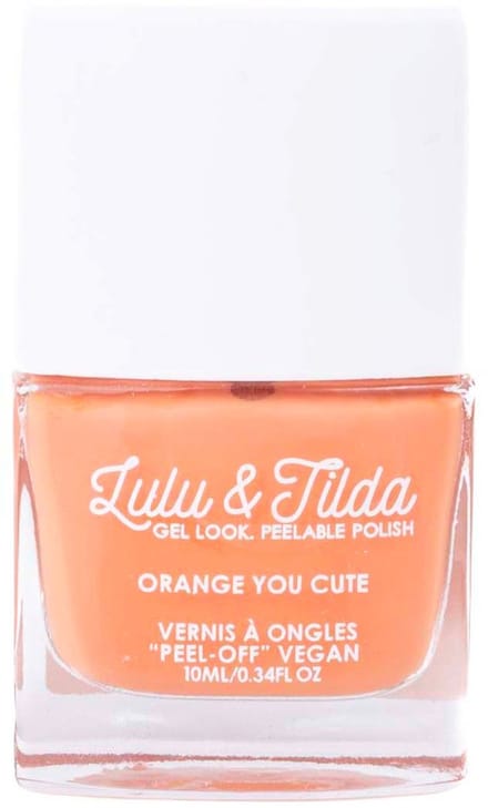 Lulu & Tilda - Afpelbare Nagellak - Orange you Cute