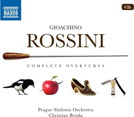 Prague Sinfonia Orchestra, Christian Benda - Rossini: Complete Overtures (4 CD)