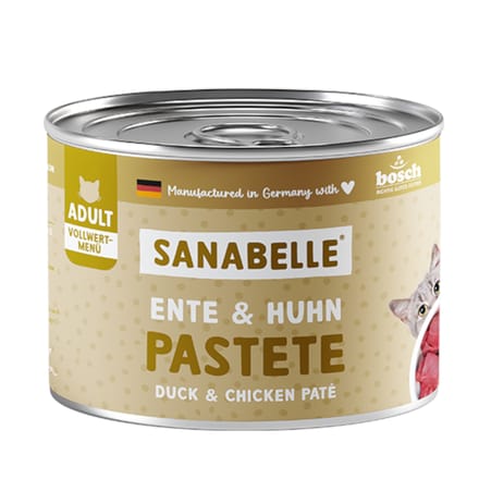 Voordeelpakket Sanabelle All Meat 24 x 195 g Kattenvoer - Eend & Kip
