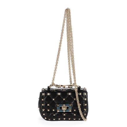 Mini Rockstud Spike Crossbody Mini  schoudertas