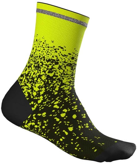 CUBE SOCKS HIGH CUT SAFETY YELLOW 44-47