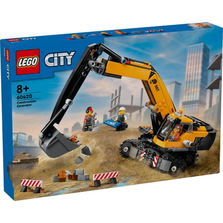 LEGO City Gele graafmachine speelgoedset - 60420
