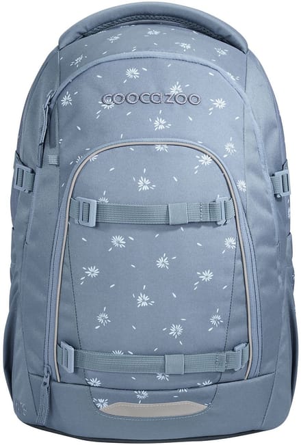 coocazoo schoolrugzak Mate School Backpack Bloomy Daisy blauwgrijs
