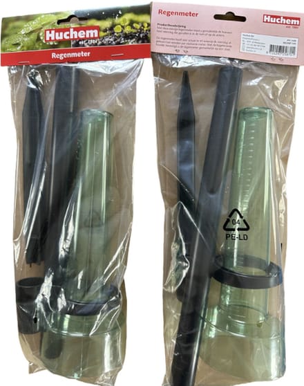 Regenmeter | met stok | 40mm | Akkers | Tuin | Landbouw | Neerslag | Standaard