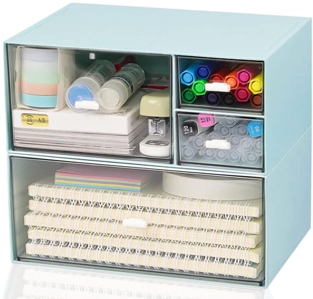 Dailygoods- Bureau-Organizer Grote Capaciteit - Opbergdoos met Lade
