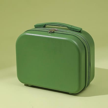 Mini Dames Carry On Koffer Korte Trip Reisbagage Make-up Reistassen groen