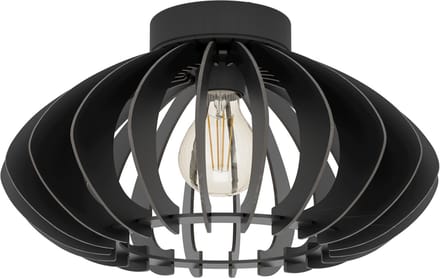 EGLO Cossano 3 Plafondlamp - E27 - Ø 38 cm - Zwart