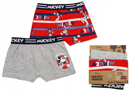 Disney Mickey kinderboxershorts 2 stuks/pak 6/8 jaar
