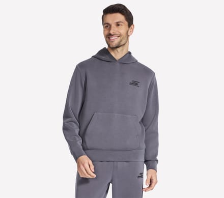 Skechers SKECHCLOUD ELEVATE 2.0 HOODIE Heren Trui - Donkergrijs